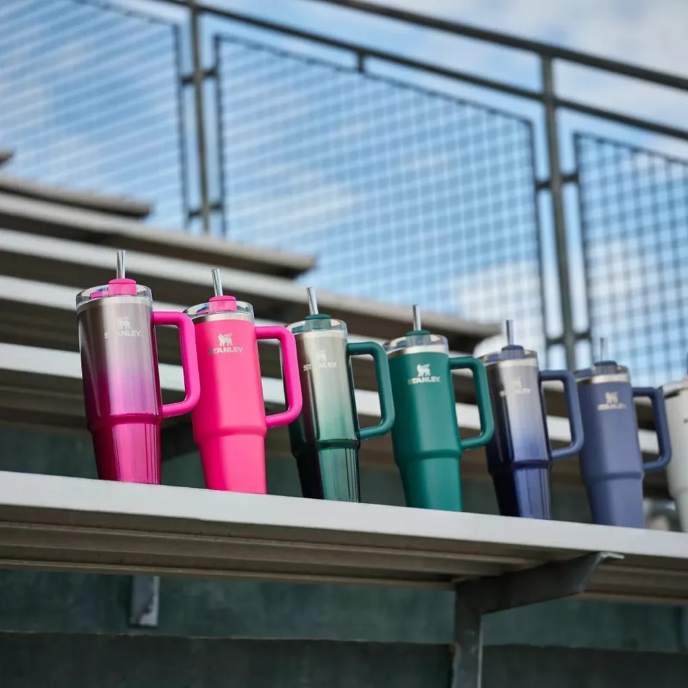 🎉LAST CHANCE🎉 Stanley 30 oz. Quencher H2.0‎ FlowState Tumbler Camelia